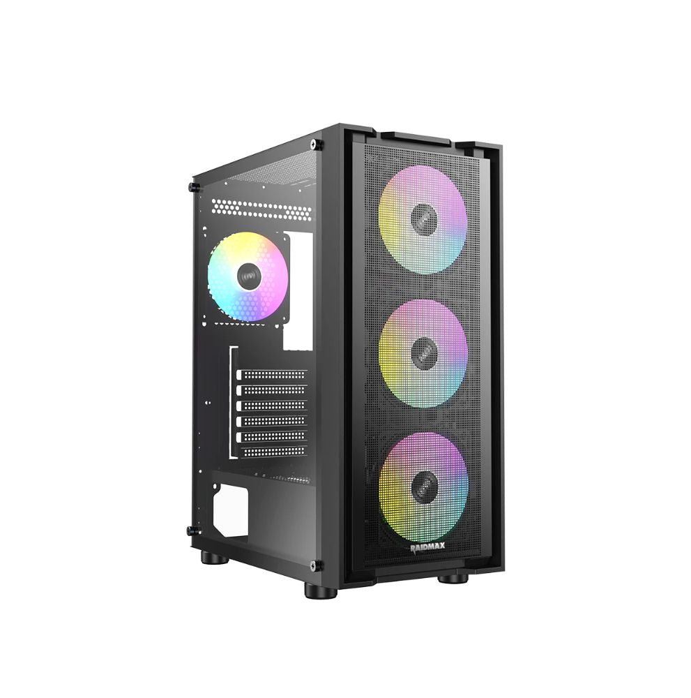 Kuciste Raidmax Vector 216 Black 4 x RGB fan/Window
